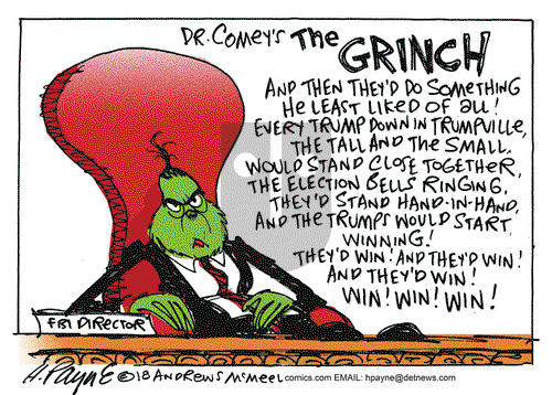Henry Payne on Tuesday December 11, 2018 Comic Strip