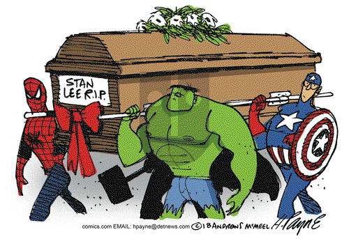 Henry Payne on Wednesday November 14, 2018 Comic Strip