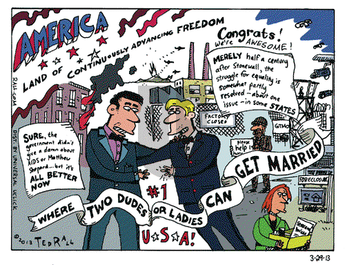 Ted Rall on Friday March 29, 2013 Comic Strip