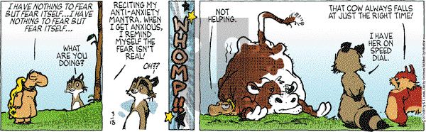 Over the Hedge on Monday March 18, 2019 Comic Strip