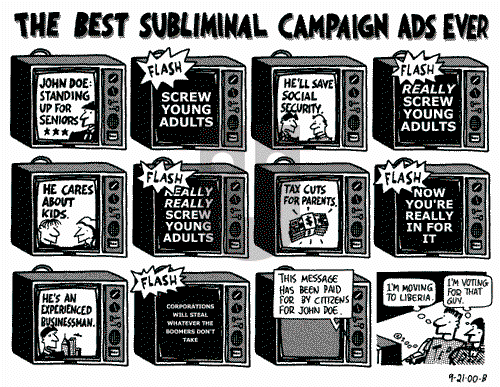 Ted Rall on Saturday September 23, 2000 Comic Strip
