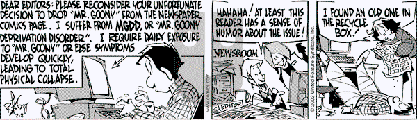 Rose is Rose on Friday February 8, 2002 Comic Strip