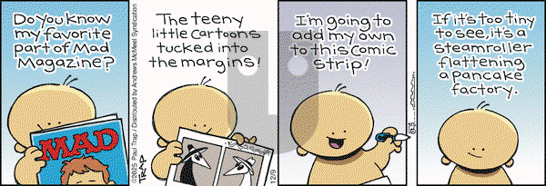 Thatababy on Tuesday December 9, 2025 Comic Strip