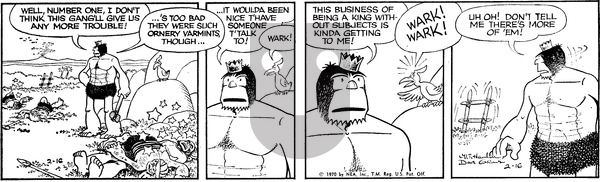 Alley Oop on Monday February 16, 1970 Comic Strip