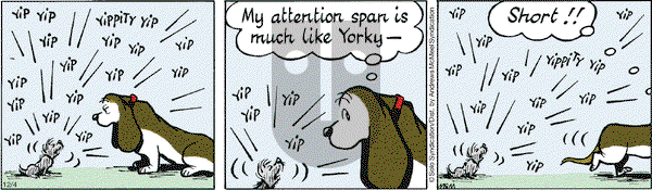 Fred Basset on Monday December 4, 2017 Comic Strip