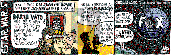 La Cucaracha on Monday July 4, 2005 Comic Strip