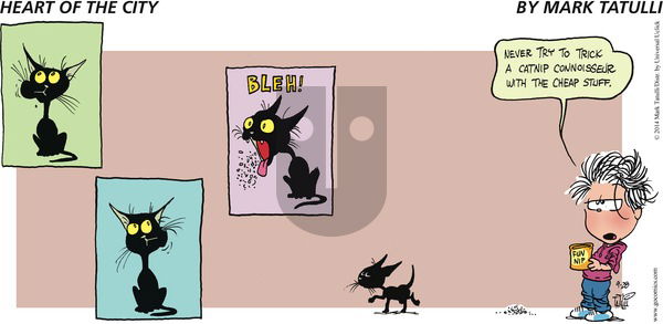 Heart of the City - Sunday September 28, 2014 Comic Strip
