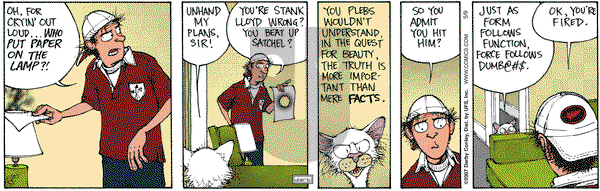 Get Fuzzy on Wednesday May 9, 2007 Comic Strip