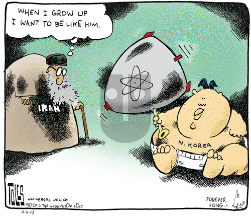 Tom Toles on Thursday April 11, 2013 Comic Strip