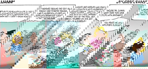 Luann on Sunday October 5, 1997 Comic Strip