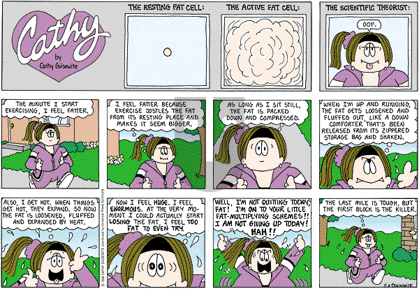 Cathy Classics - Sunday May 3, 1998 Comic Strip