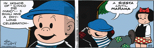 Nancy on Wednesday May 5, 2010 Comic Strip