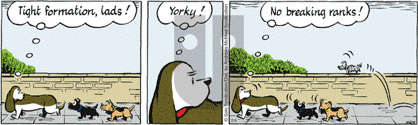 Fred Basset on Saturday February 4, 2017 Comic Strip