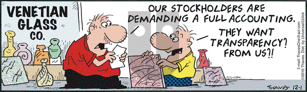 Frank and Ernest on Thursday December 1, 2016 Comic Strip