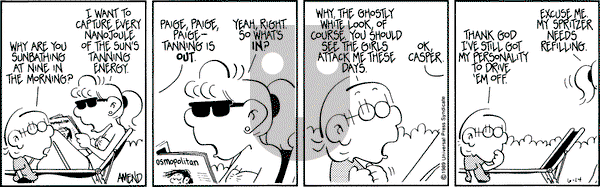 FoxTrot on Wednesday June 14, 1989 Comic Strip