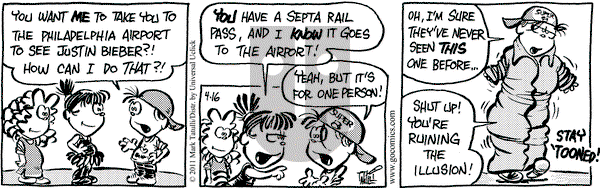 Heart of the City on Saturday April 16, 2011 Comic Strip