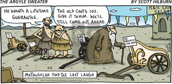 The Argyle Sweater on Sunday November 27, 2011 Comic Strip