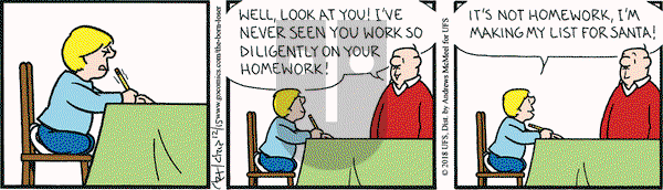 The Born Loser on Saturday December 15, 2018 Comic Strip
