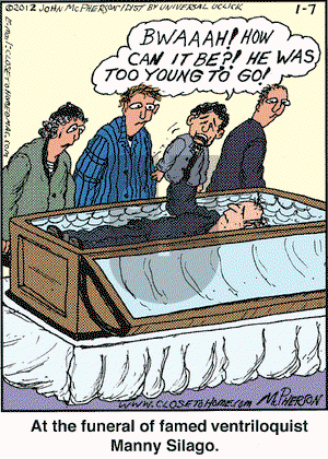 Close to Home on Saturday January 7, 2012 Comic Strip