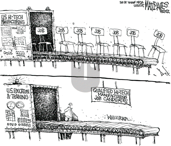 Matt Davies on Tuesday February 21, 2012 Comic Strip