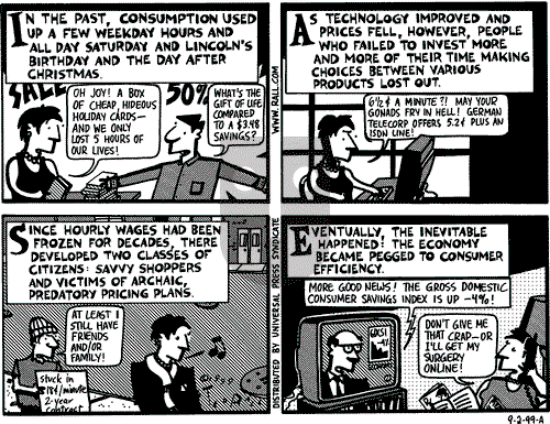 Ted Rall on Friday September 17, 1999 Comic Strip