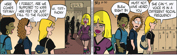 Luann on Saturday August 30, 2008 Comic Strip