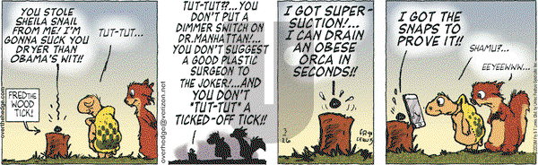 Over the Hedge on Thursday March 26, 2009 Comic Strip