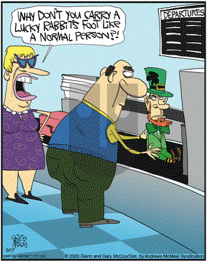 The Flying McCoys on Tuesday March 17, 2020 Comic Strip