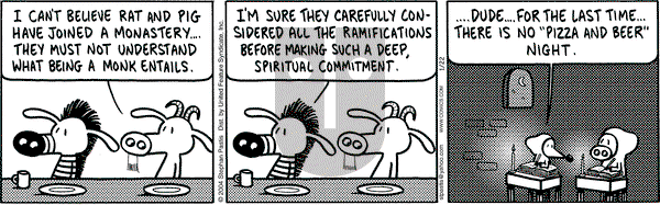 Pearls Before Swine on Thursday January 22, 2004 Comic Strip