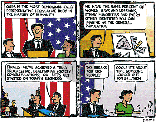 Ted Rall on Saturday August 11, 2001 Comic Strip