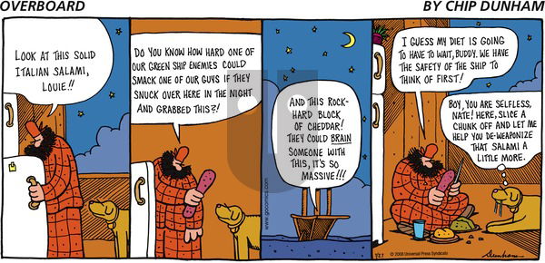 Overboard on Sunday July 27, 2008 Comic Strip