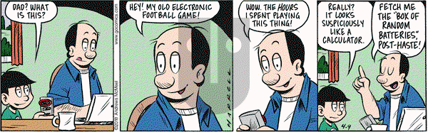 Adam@Home on Monday April 9, 2018 Comic Strip
