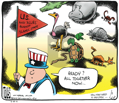 Tom Toles on Thursday September 18, 2014 Comic Strip