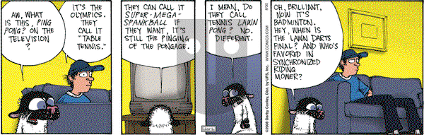 Get Fuzzy on Saturday August 30, 2008 Comic Strip