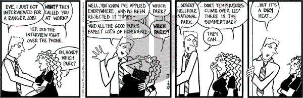 Clear Blue Water on Monday July 18, 2005 Comic Strip