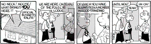 Drabble on Monday February 4, 2008 Comic Strip