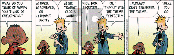 Frazz on Wednesday January 18, 2017 Comic Strip