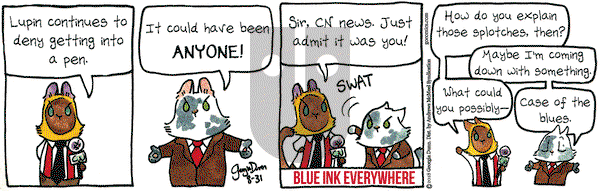 Breaking Cat News on Friday August 31, 2018 Comic Strip