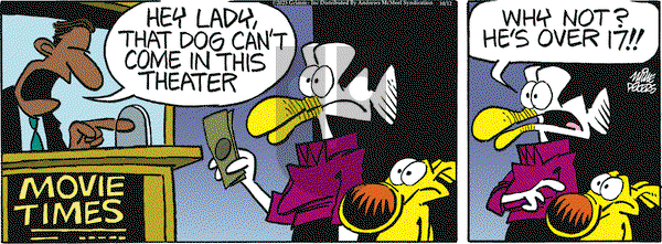 Mother Goose and Grimm - Thursday October 12, 2023 Comic Strip