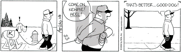The Born Loser on Friday March 8, 2002 Comic Strip