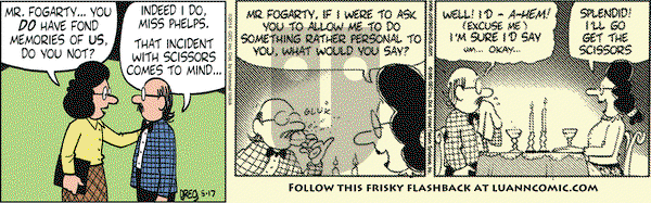Luann on Saturday May 17, 2014 Comic Strip