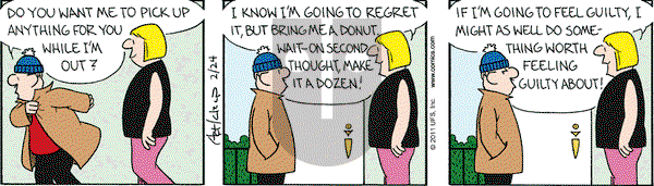 The Born Loser on Thursday February 24, 2011 Comic Strip