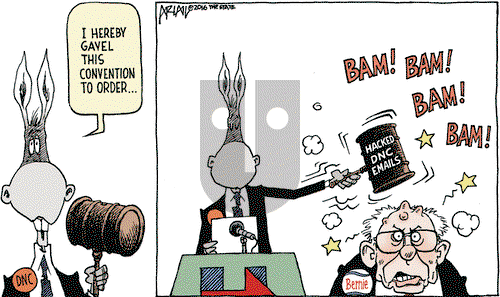 Robert Ariail on Tuesday July 26, 2016 Comic Strip