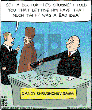 Brevity on Tuesday December 23, 2014 Comic Strip