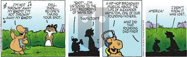 Over the Hedge on Monday October 12, 2015 Comic Strip