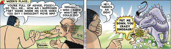 Alley Oop on Monday May 9, 2016 Comic Strip