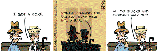 La Cucaracha - Wednesday July 22, 2015 Comic Strip