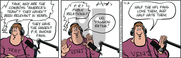 Tank McNamara - Saturday November 2, 2024 Comic Strip