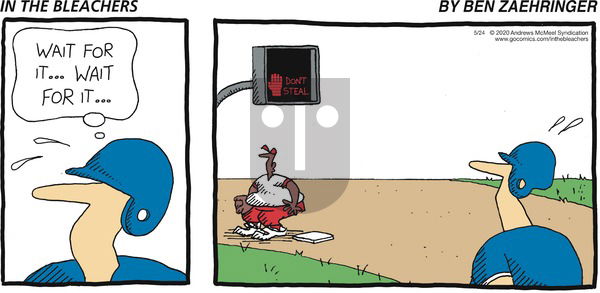 In the Bleachers on Sunday May 24, 2020 Comic Strip