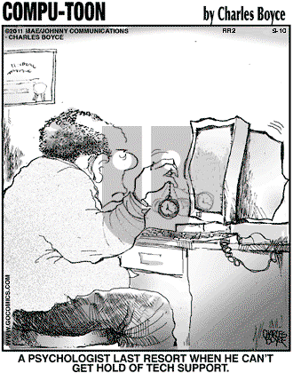 Compu-toon on Monday October 10, 2011 Comic Strip